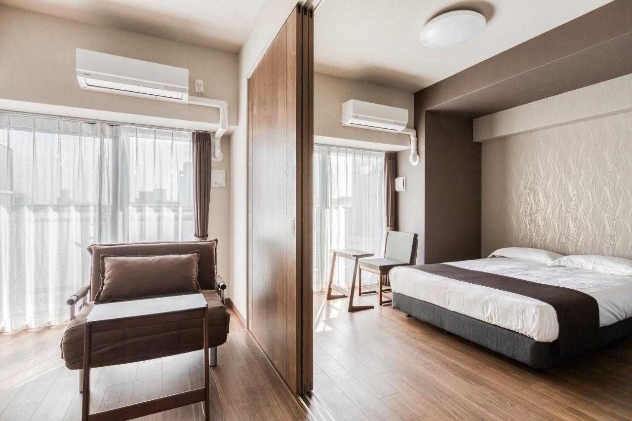 Ostay Shin-Osaka Hotel Apartment Exterior foto