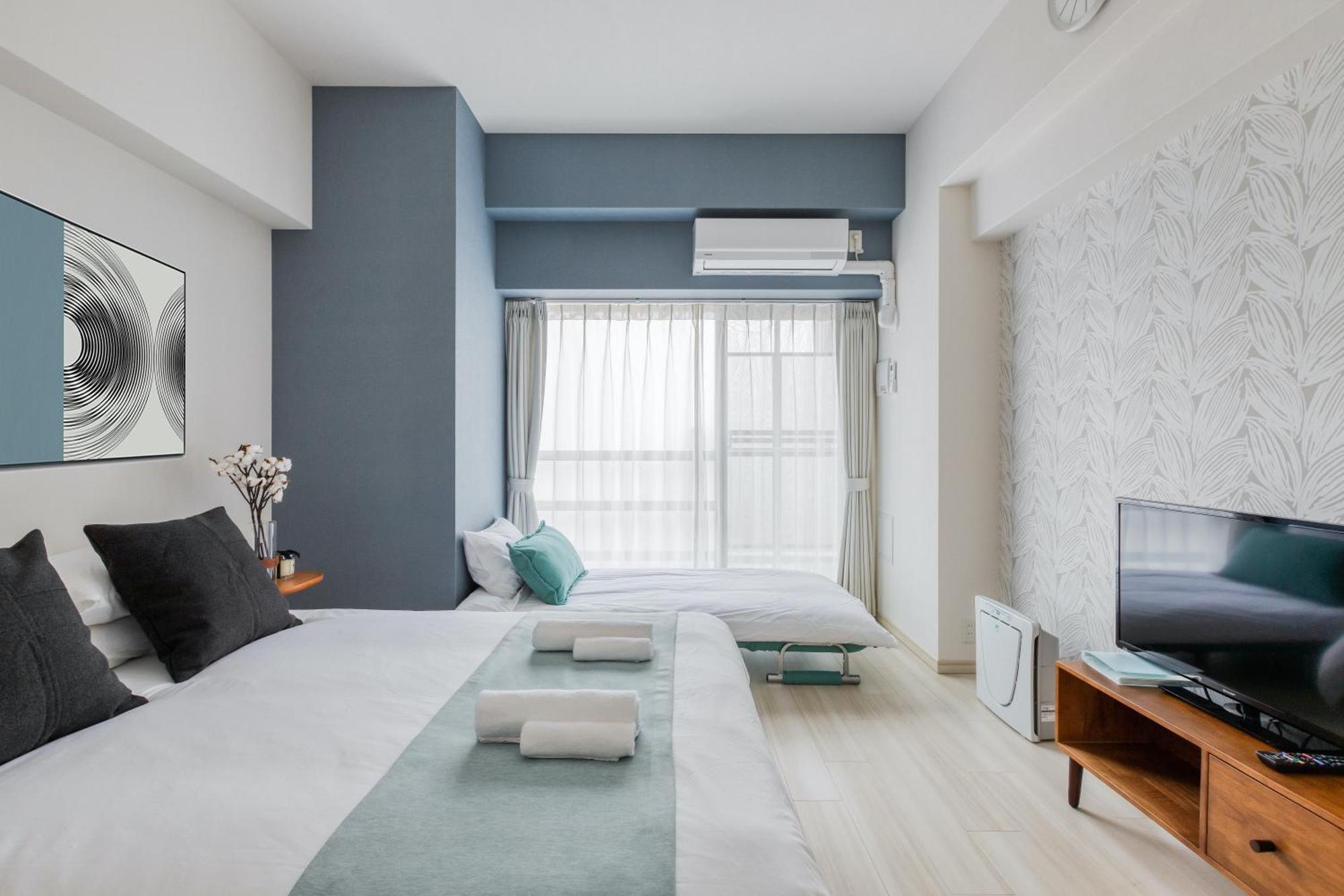 Ostay Shin-Osaka Hotel Apartment Habitación foto