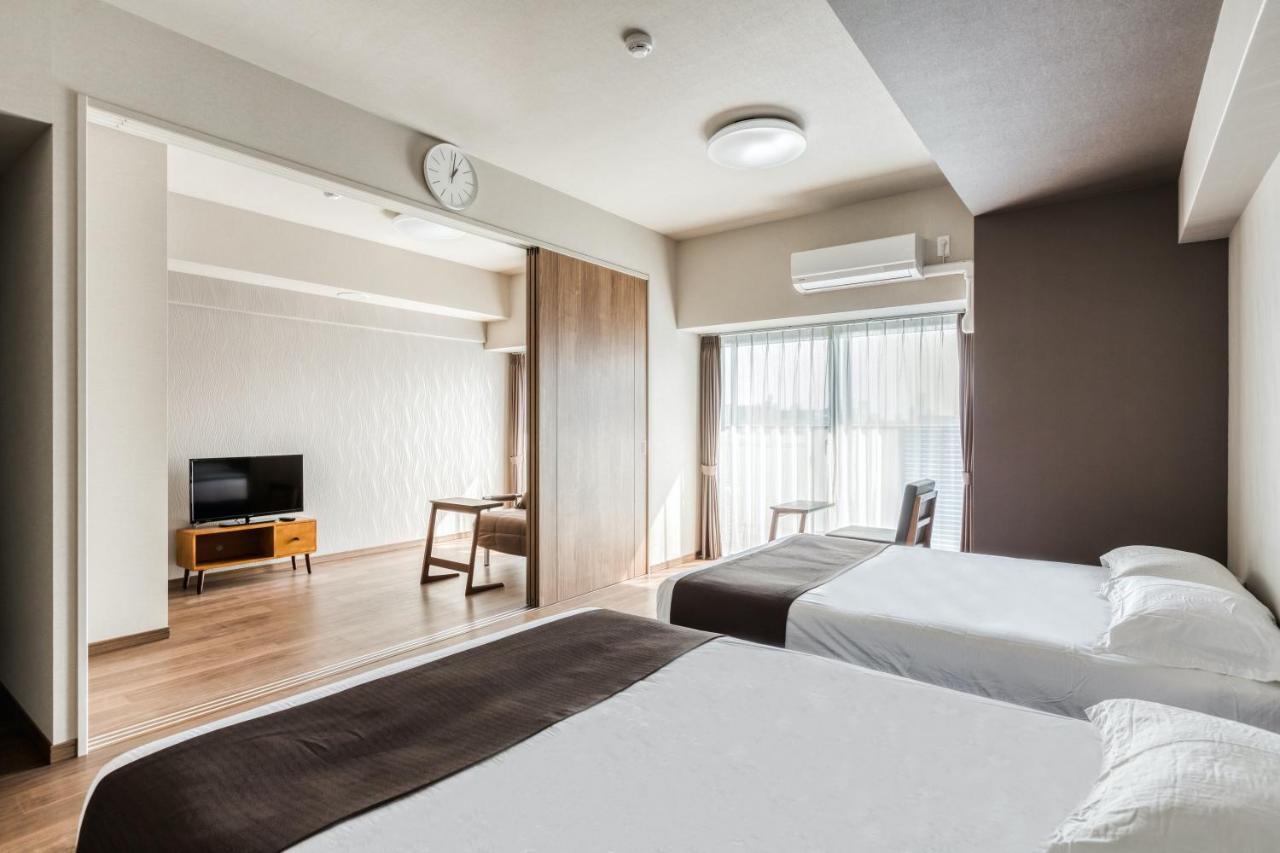 Ostay Shin-Osaka Hotel Apartment Exterior foto