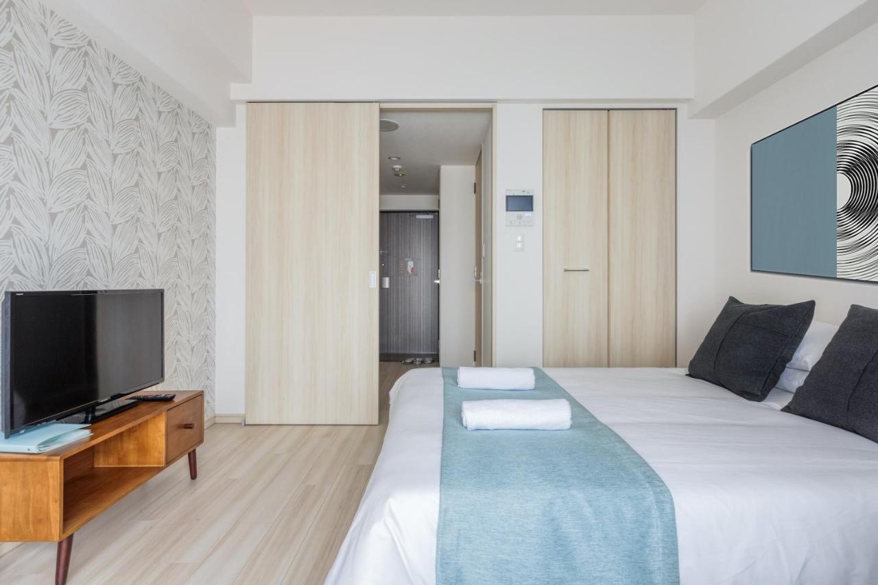 Ostay Shin-Osaka Hotel Apartment Exterior foto