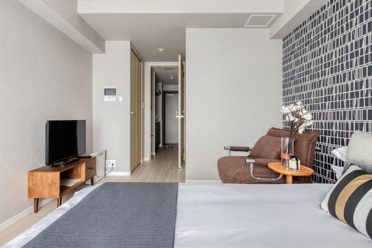 Ostay Shin-Osaka Hotel Apartment Exterior foto