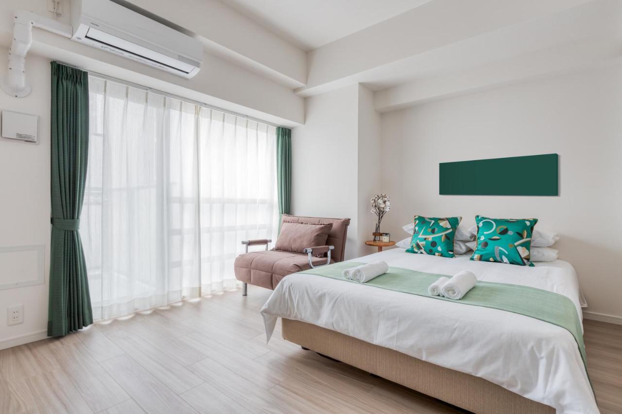 Ostay Shin-Osaka Hotel Apartment Exterior foto