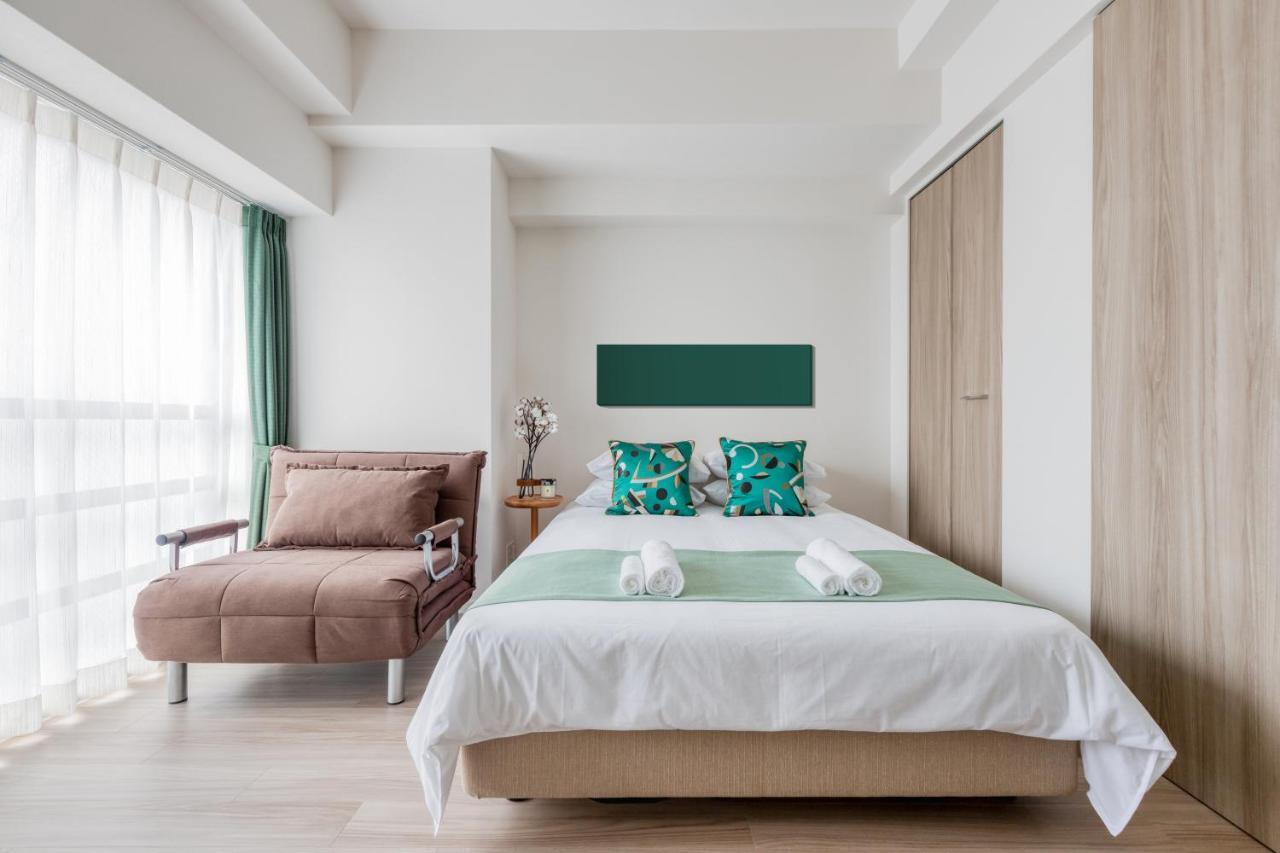 Ostay Shin-Osaka Hotel Apartment Exterior foto