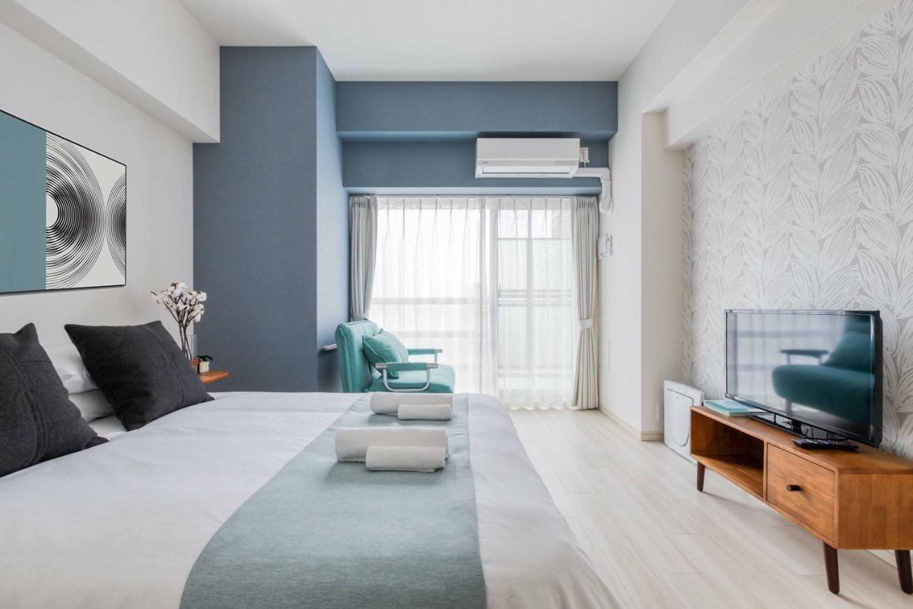 Ostay Shin-Osaka Hotel Apartment Exterior foto